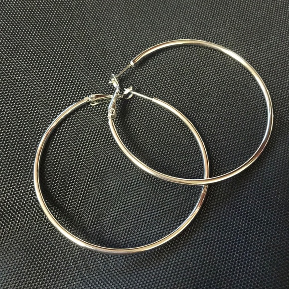 Jewelry - Silver Hoop Earrings